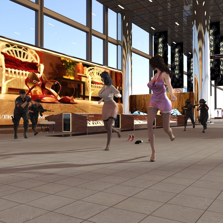 [3D]女特务被捕01-03+外传+设定集02-女教师落网