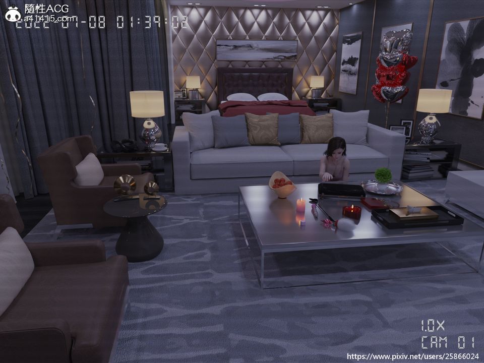 [3D]女特务被捕01-03+外传+设定集03-天后陨落上