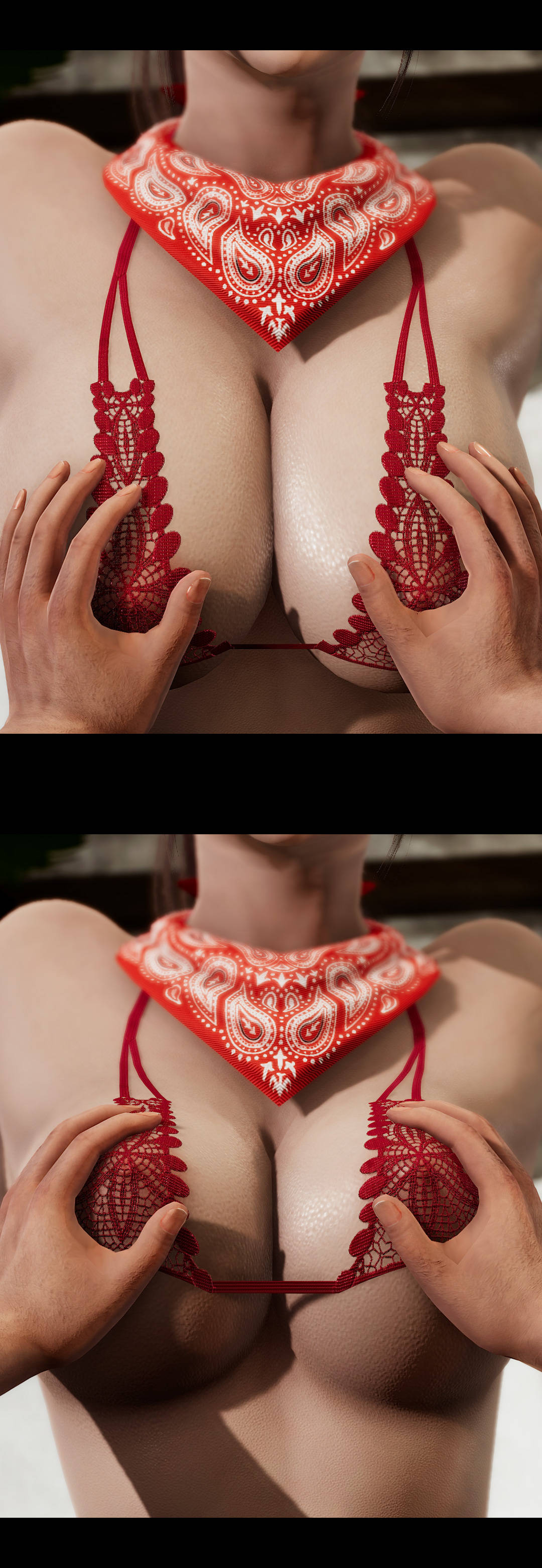 [3D]绫香的情趣第09话-观影之夜