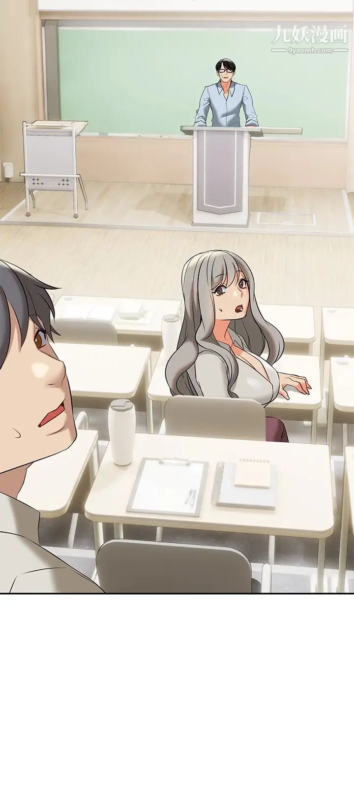 熟女来支援第12话-在空教室里发情的两人