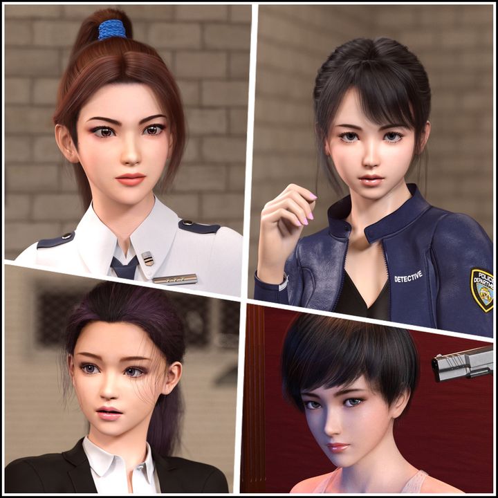 [3D]蹂躏女刑警之女警炼狱第10话