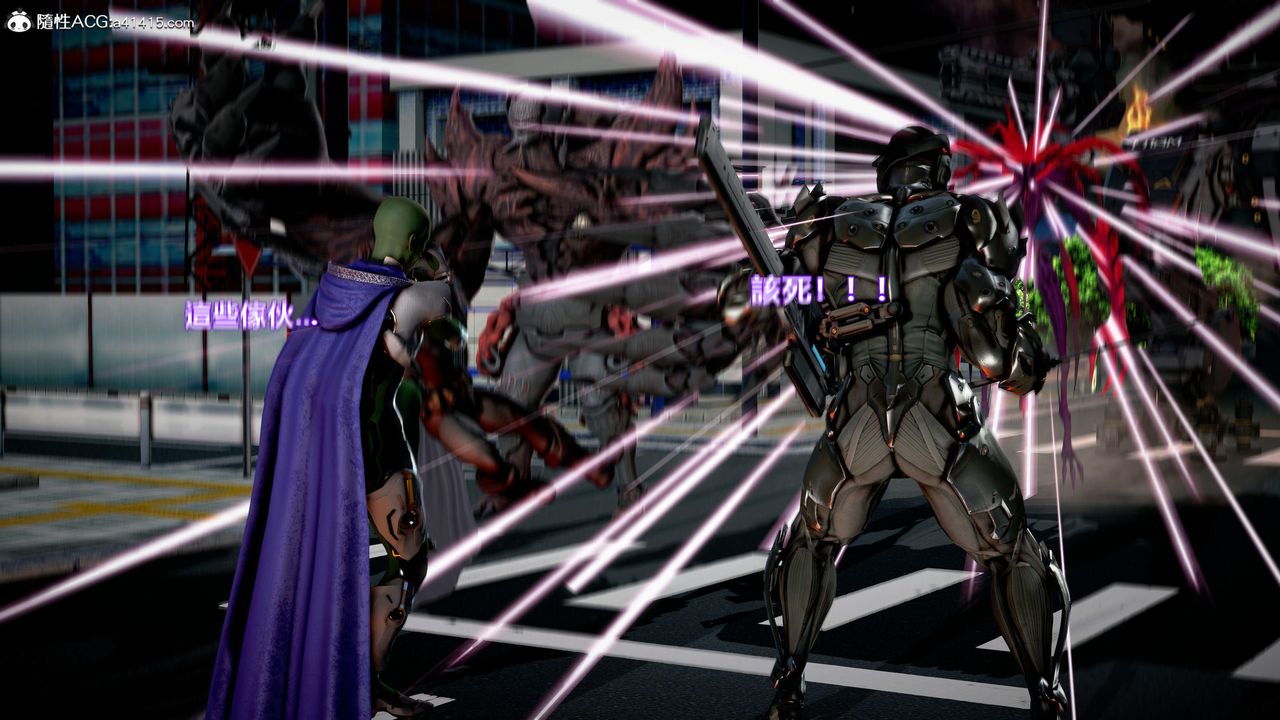 [3D]正义联盟成立-达克赛德入侵第07话