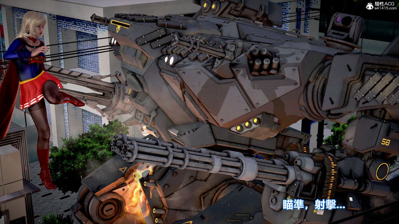 [3D]正义联盟成立-达克赛德入侵第07话