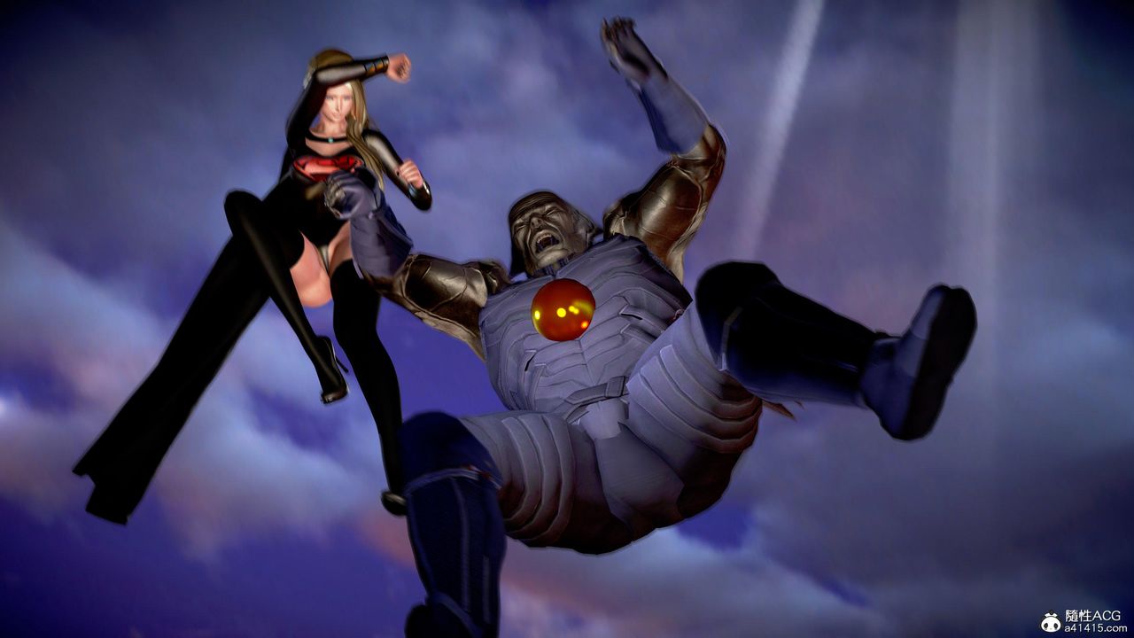 [3D]正義聯盟成立-達克賽德入侵第10話