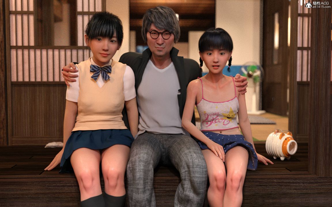 [3D][BlackK]被继父的疼爱第01话