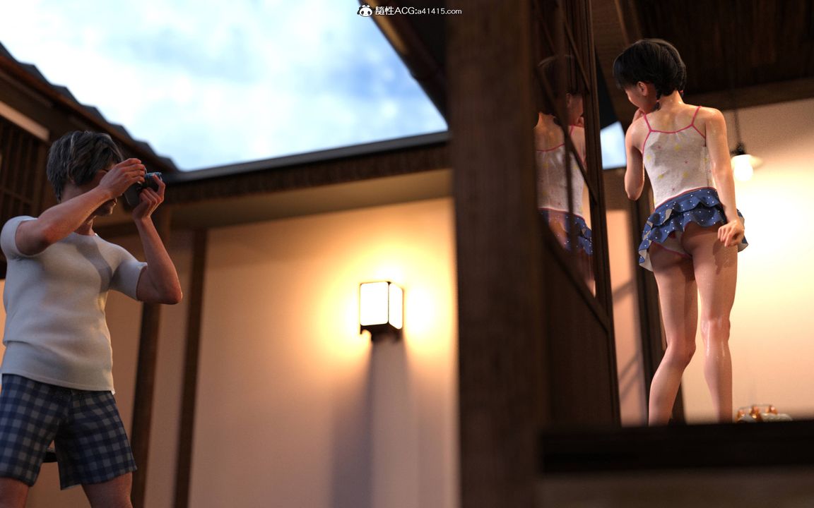 [3D][BlackK]被继父的疼爱第08话