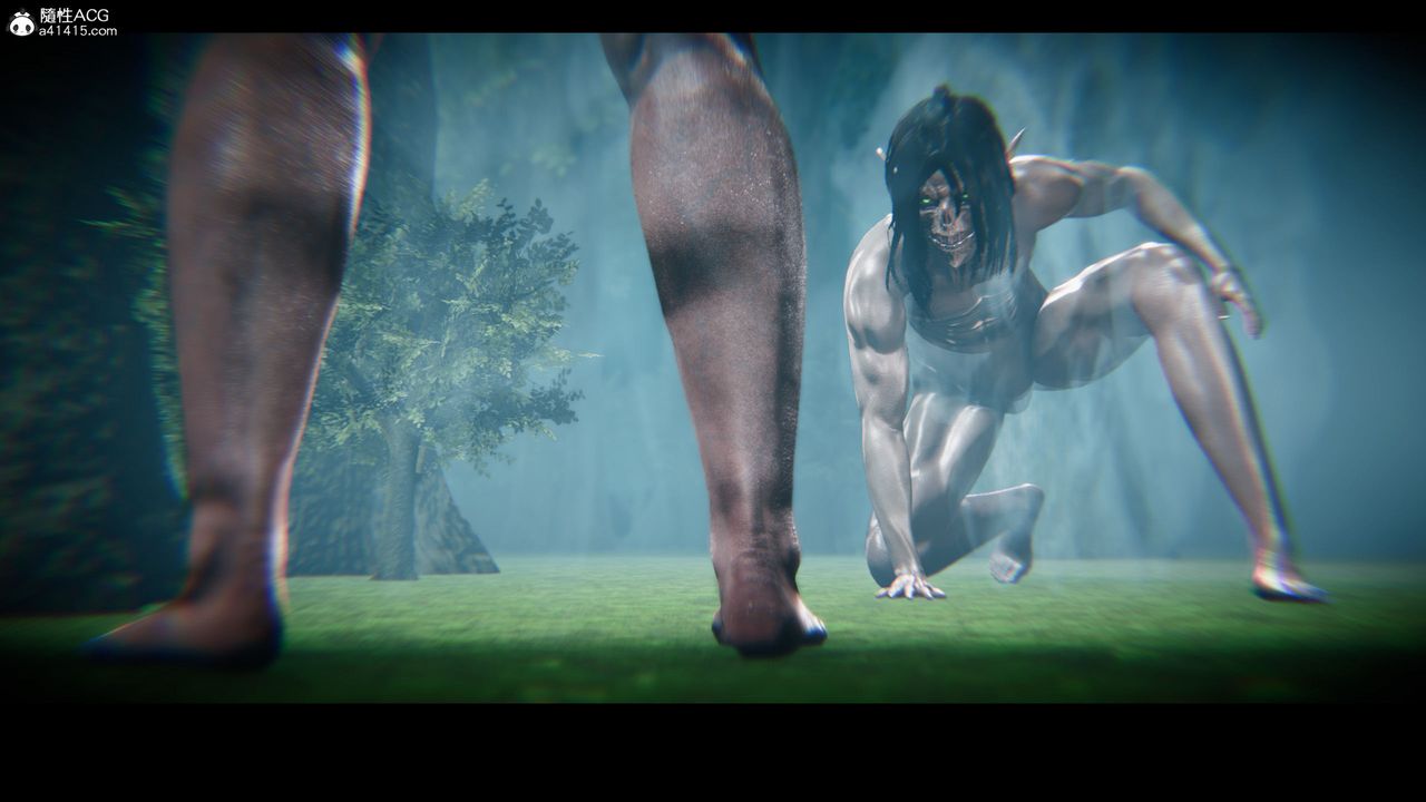 [3D]进击的巨人之败北的少女第02话