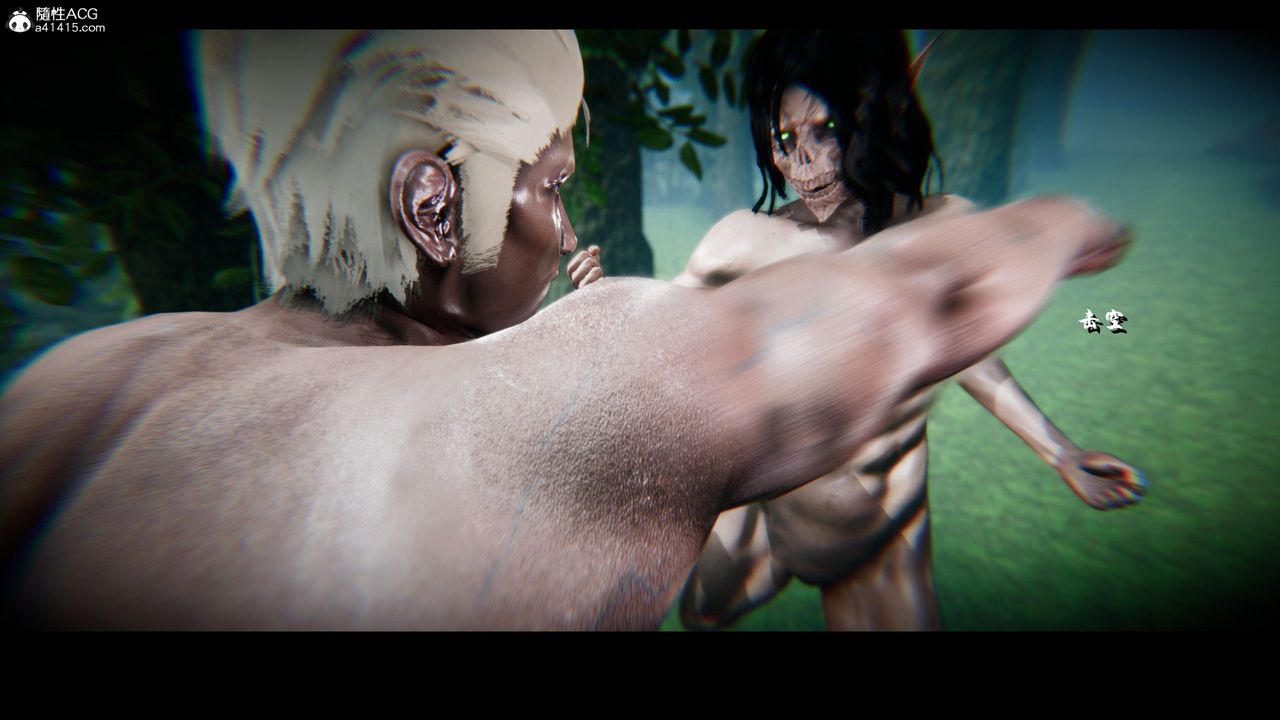 [3D]进击的巨人之败北的少女第02话