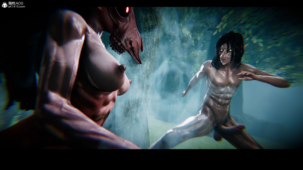 [3D]进击的巨人之败北的少女第02话