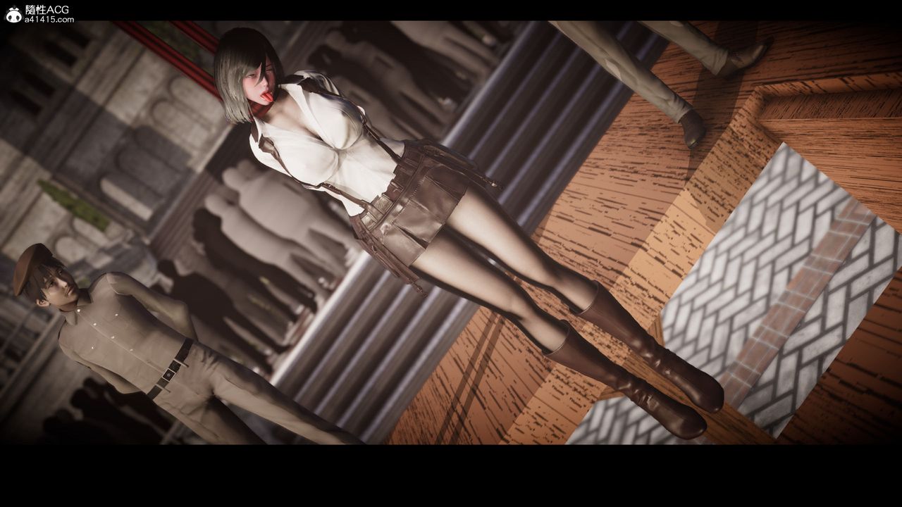 [3D]进击的巨人之败北的少女第09话