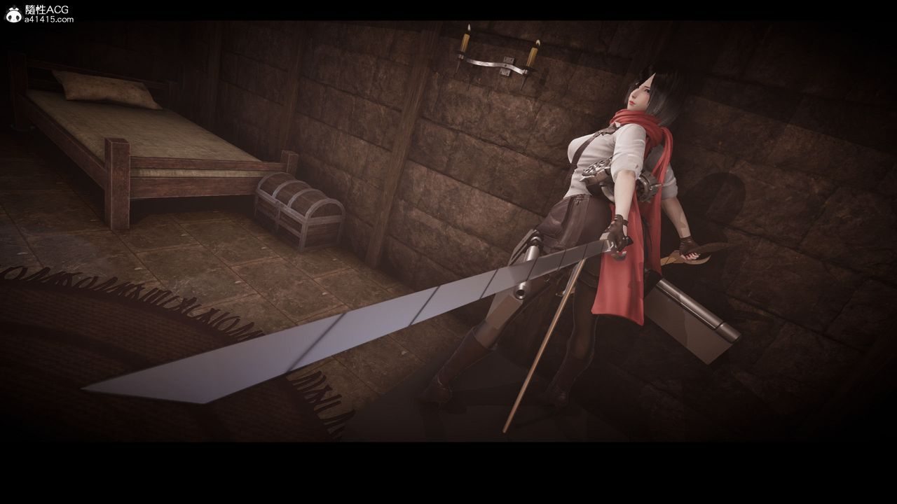 [3D]進擊的巨人之敗北的少女第10話-最終話