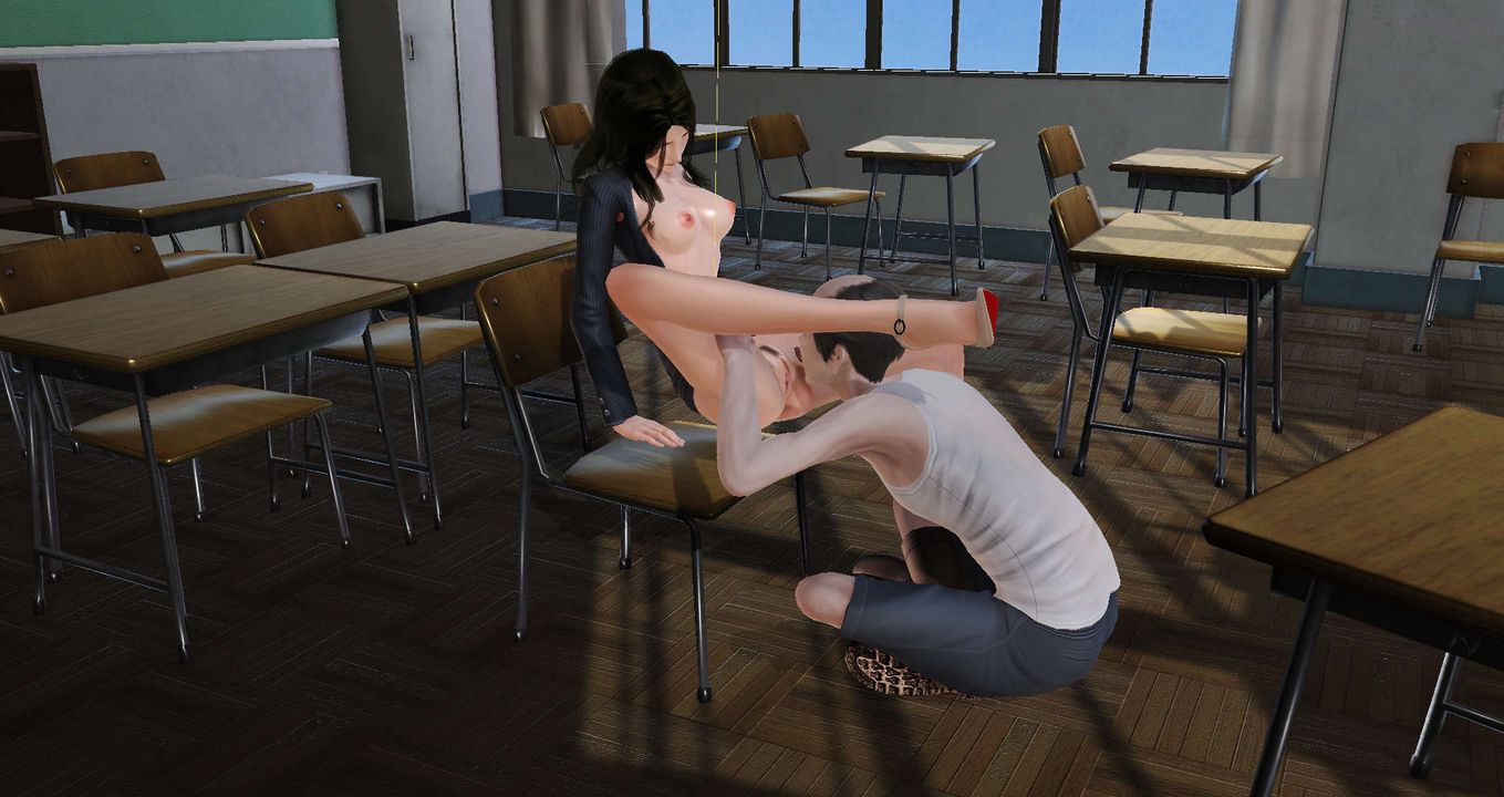 [3D]絲襪女教師蘭若01-27短篇X3未編輯片段第09話