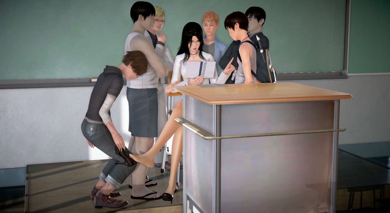 [3D]絲襪女教師蘭若01-27短篇X3未編輯片段第15話