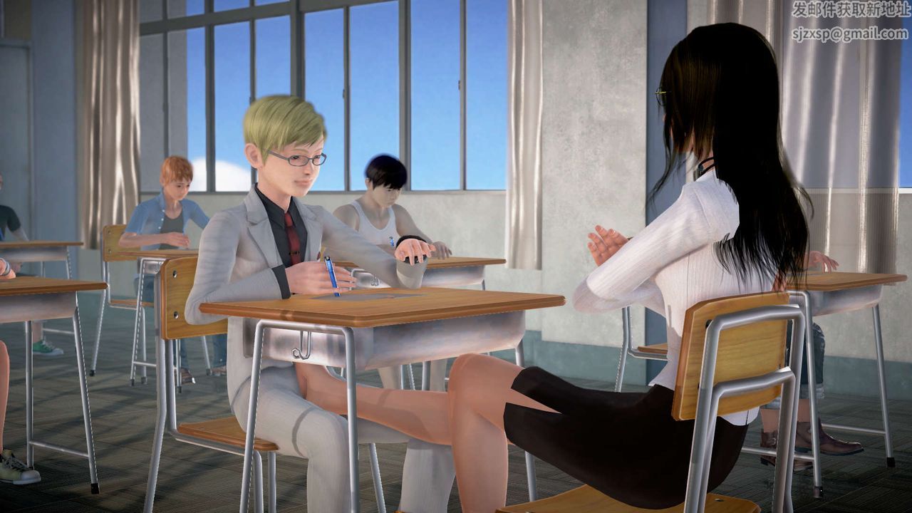 [3D]絲襪女教師蘭若01-27短篇X3未編輯片段第19話