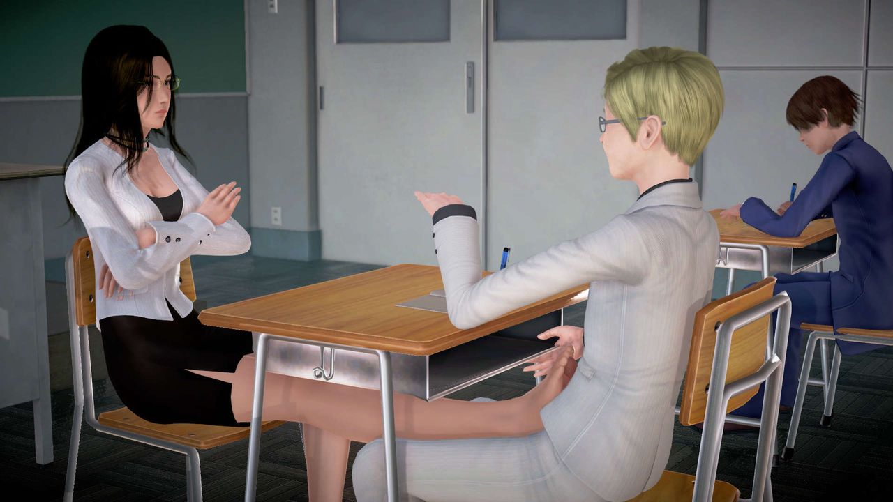 [3D]絲襪女教師蘭若01-27短篇X3未編輯片段第19話