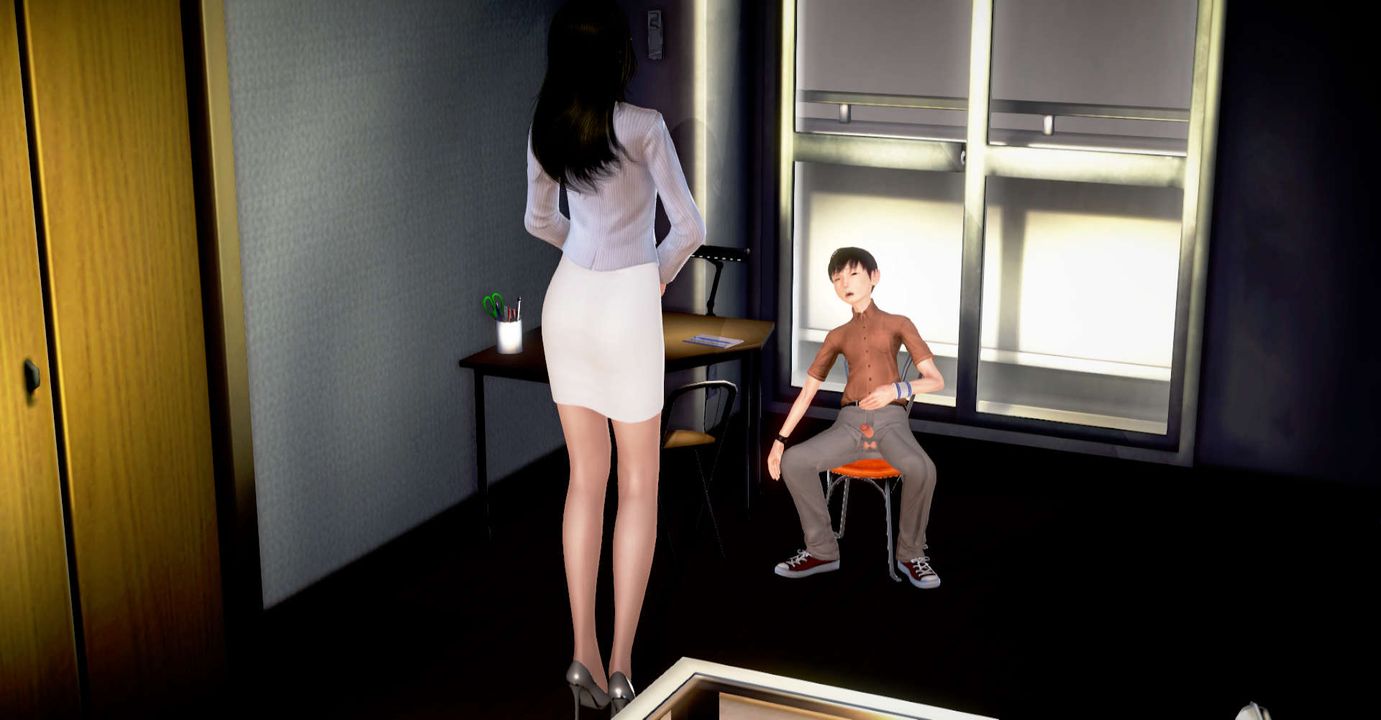 [3D]絲襪女教師蘭若01-27短篇X3未編輯片段短篇3-地狱中的一周