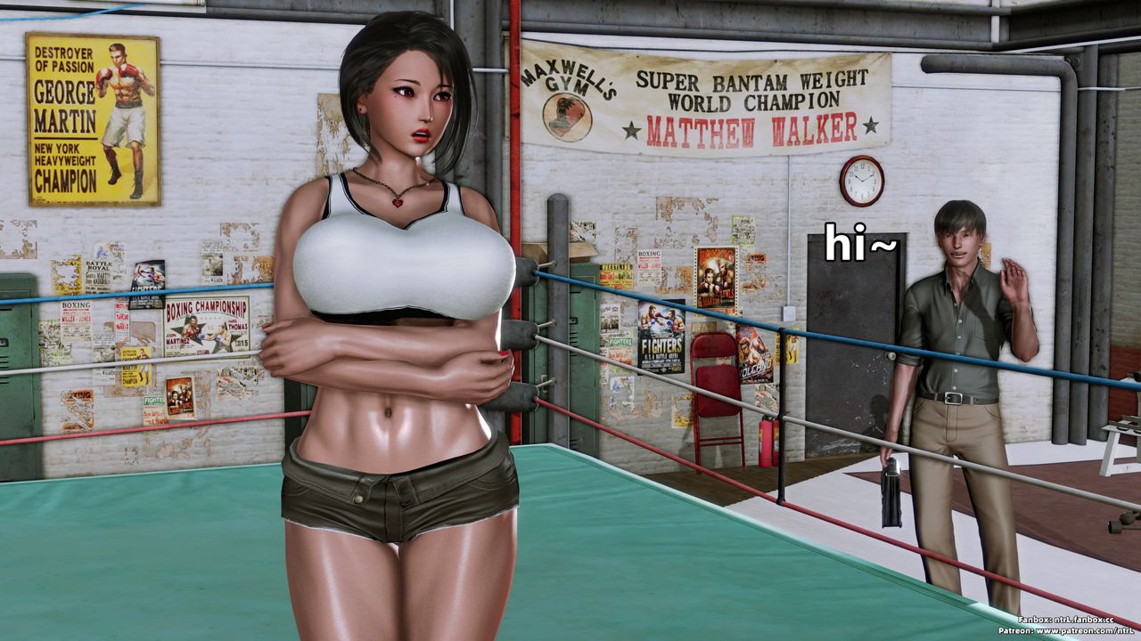 [3D]美腳格鬥娘人妻水紀第01話