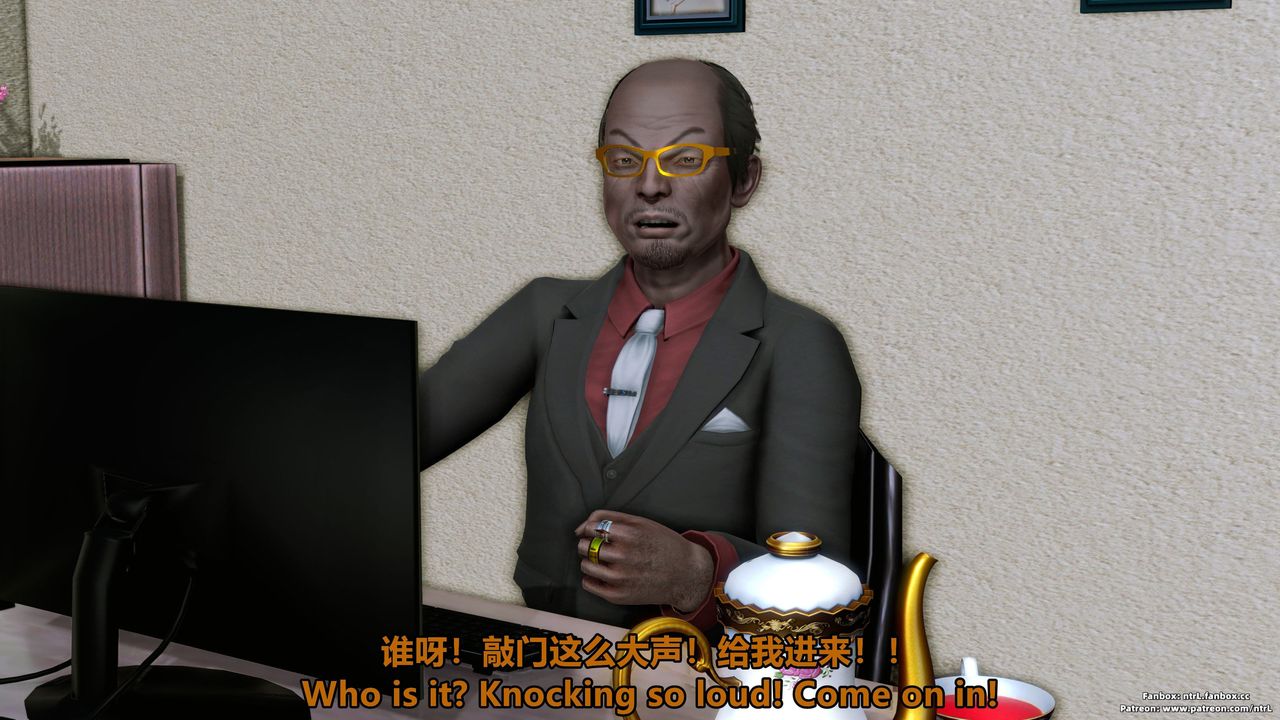 [3D]美脚格斗娘人妻水纪第03话