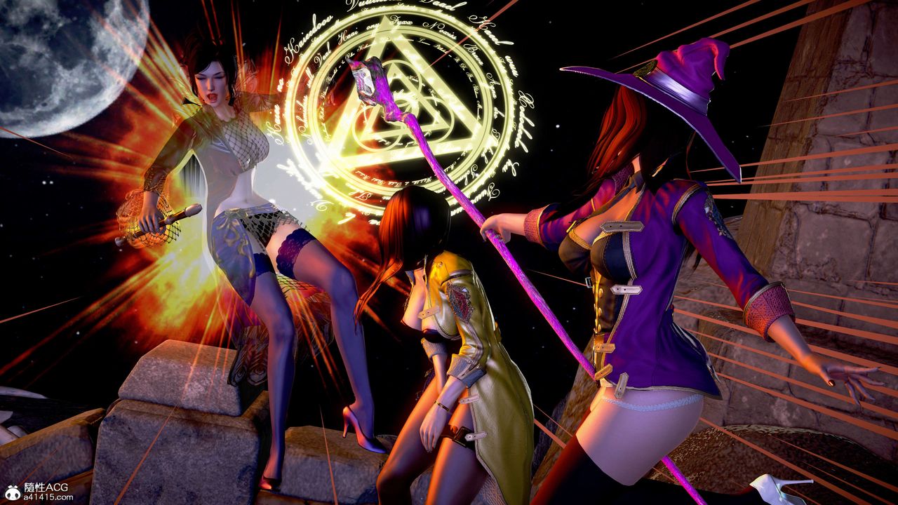 [3D]肉絲女騎士陷落第02話