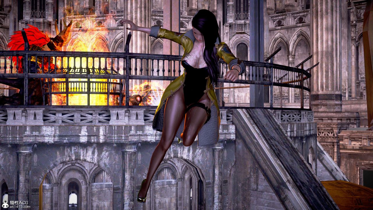 [3D]肉丝女骑士陷落第08话