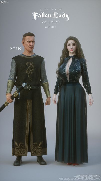 [3D][Jared999D]堕落女士[FallenLady]第36话