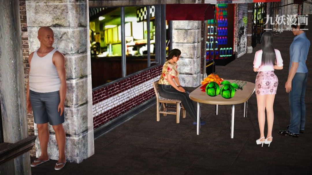 新婚妻子与卖菜老板[3D]02【第1话】