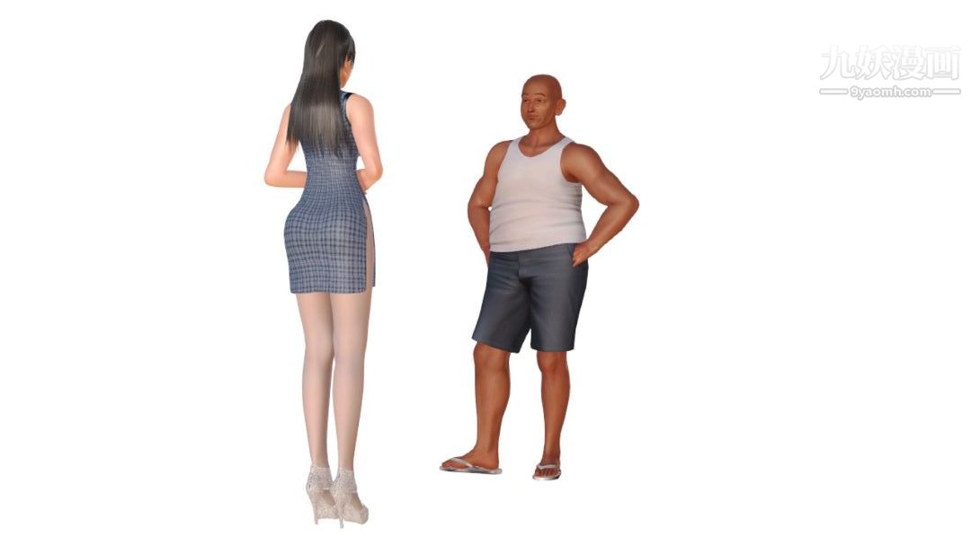 新婚妻子與賣菜老板[3D]07【第3話】