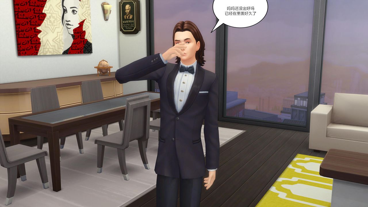 [3D]妈妈脱掉衣服的样子第16话-最终话