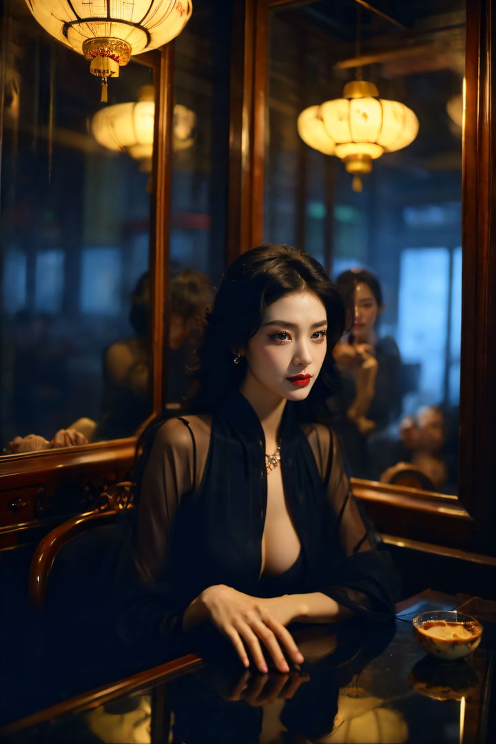 [AI绘画]极品身材_巨乳.黑丝第10话