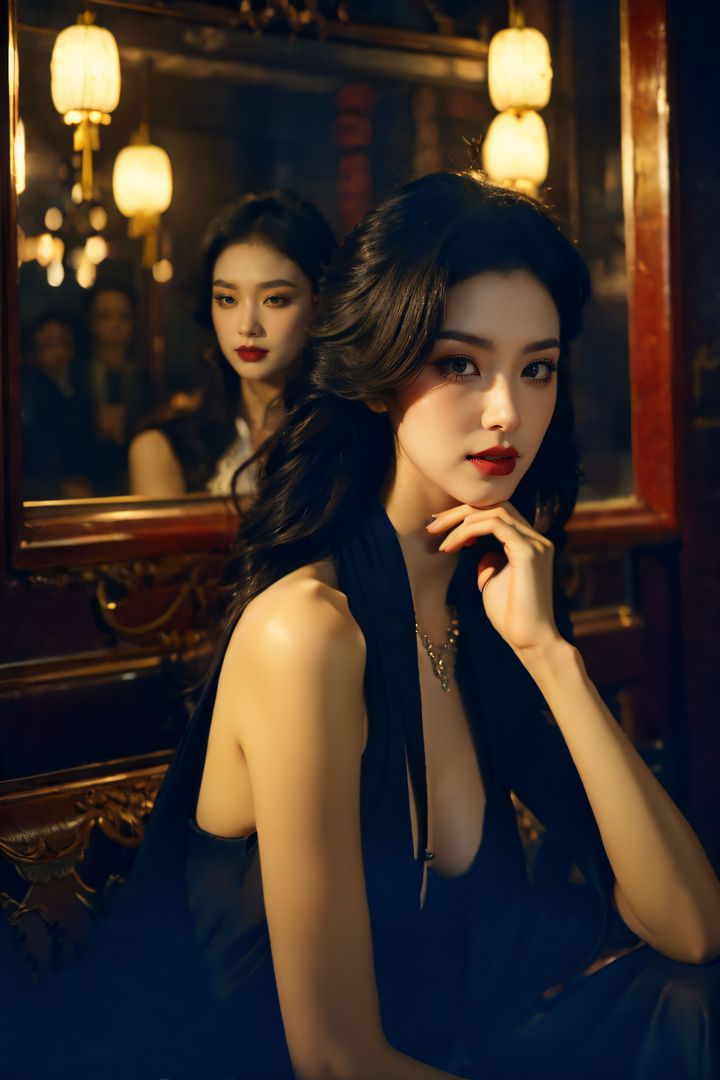 [AI绘画]极品身材_巨乳.黑丝第10话