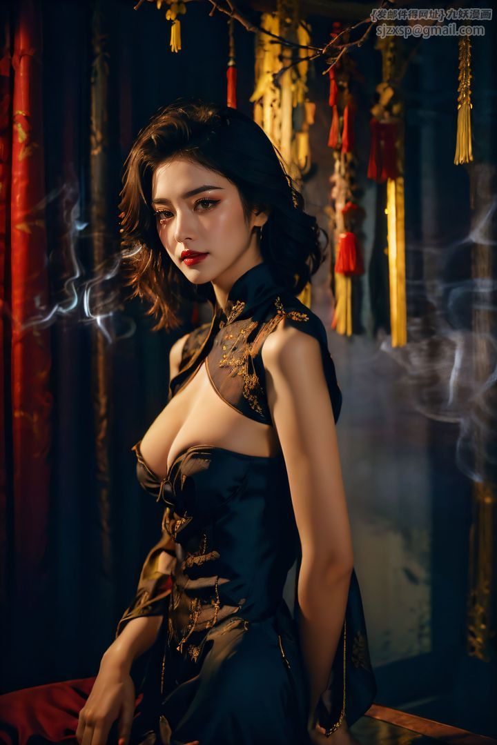 [AI绘画]极品身材_巨乳.黑丝第11话-最终话