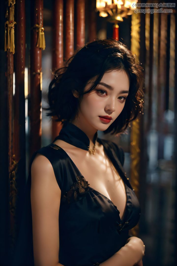 [AI绘画]极品身材_巨乳.黑丝第11话-最终话