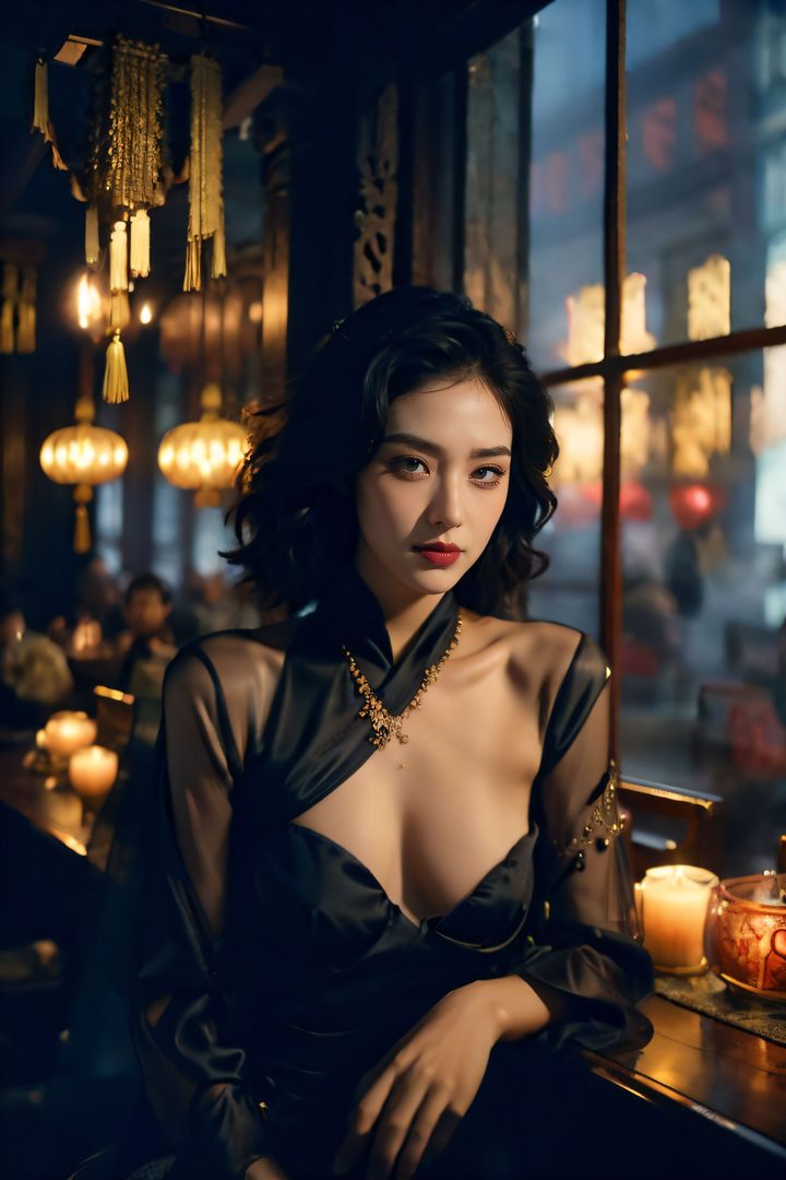 [AI绘画]极品身材_巨乳.黑丝第11话-最终话