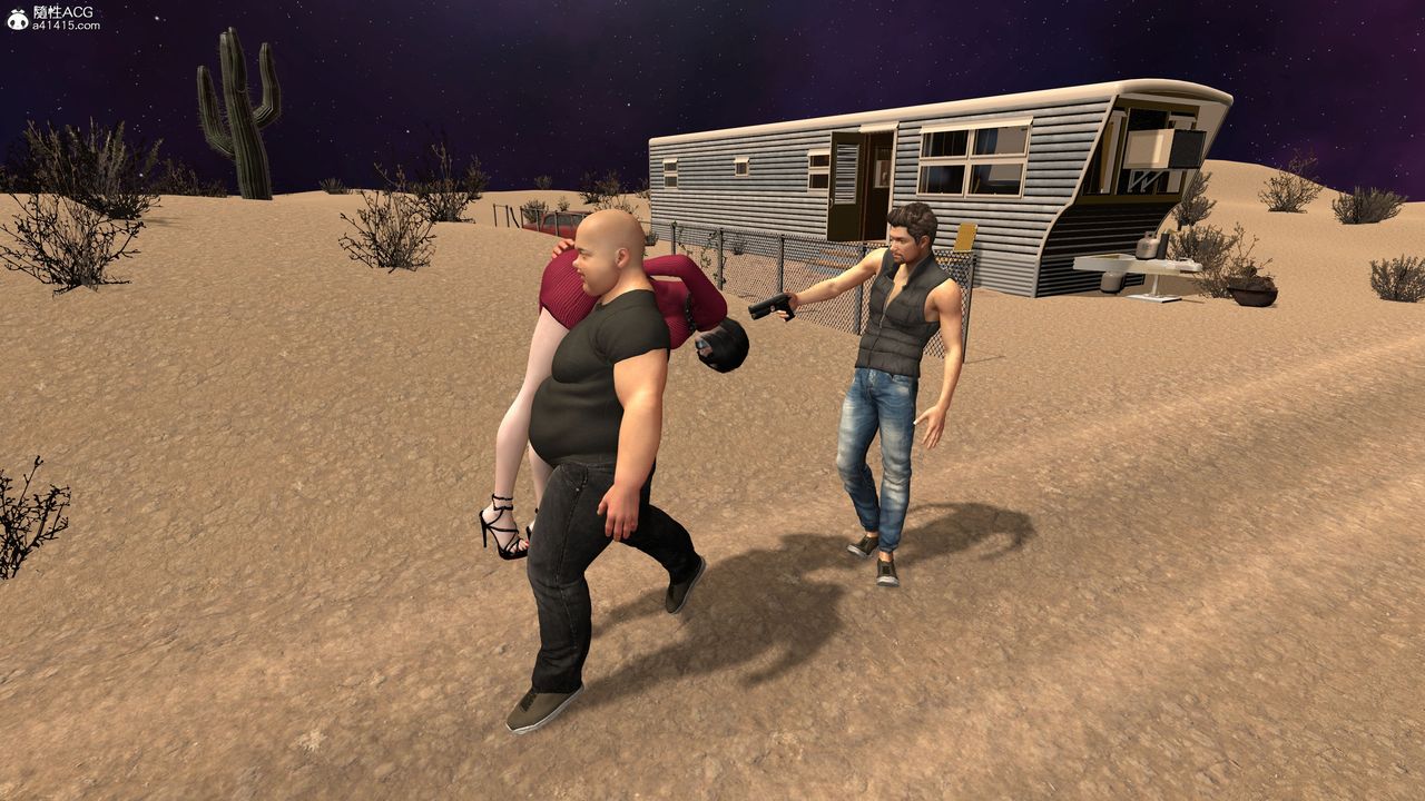 [3D]臭脚美母艷行记第03话