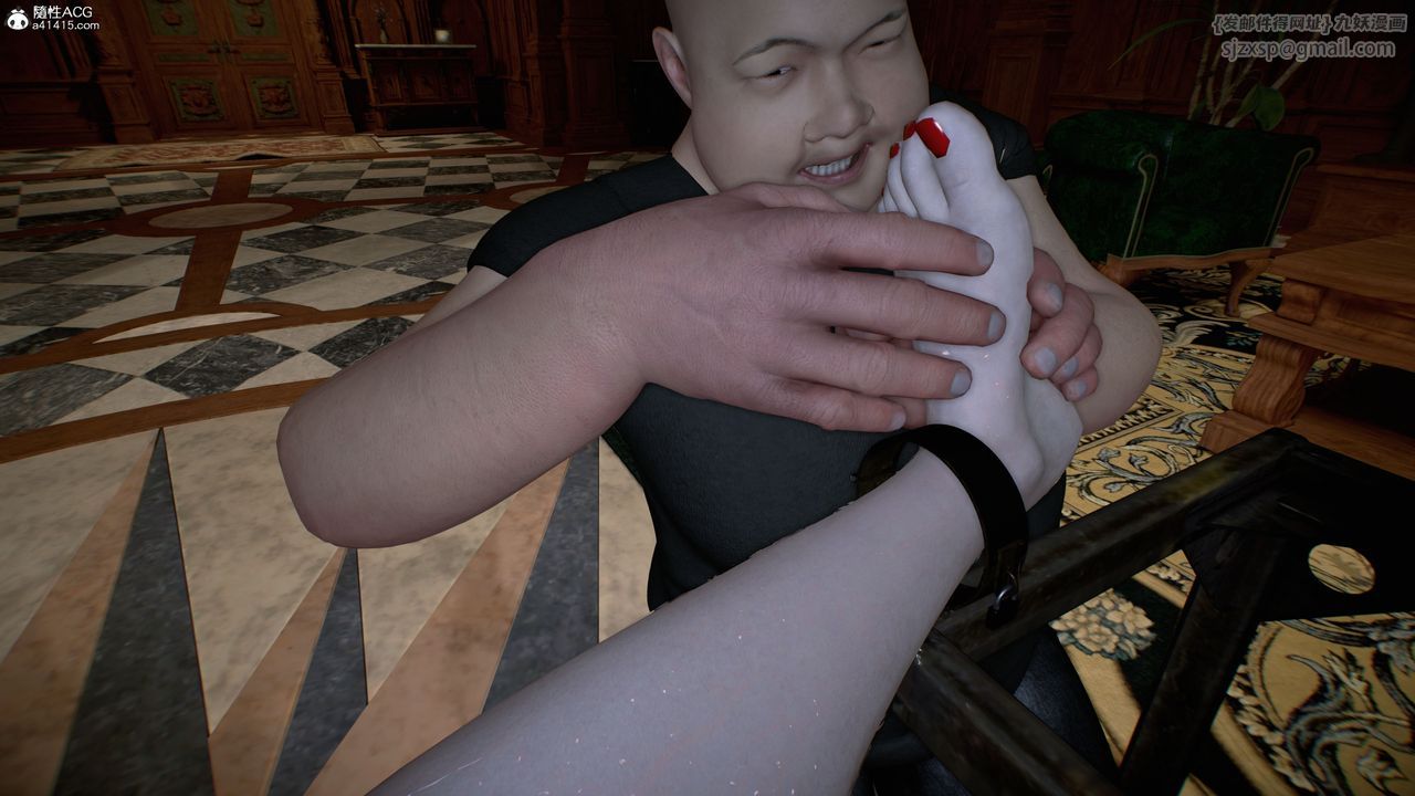 [3D]臭脚美母艷行记第04话