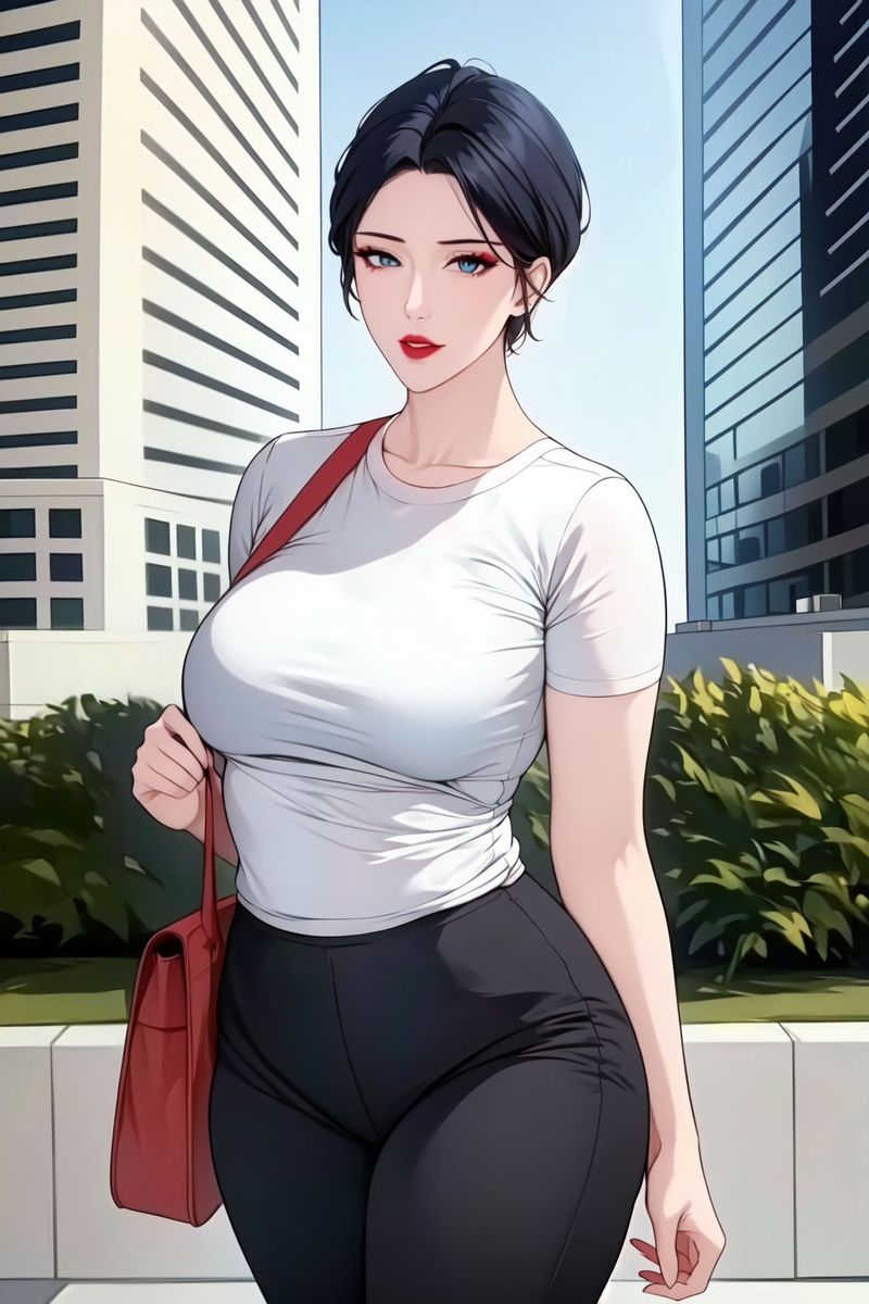 [AI绘画]美人母亲整合肉嫁高柳傢第01话