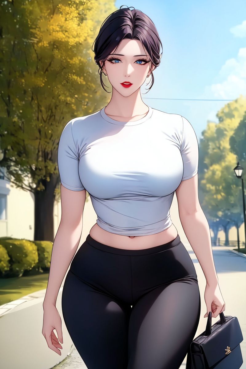 [AI绘画]美人母亲整合肉嫁高柳傢第01话