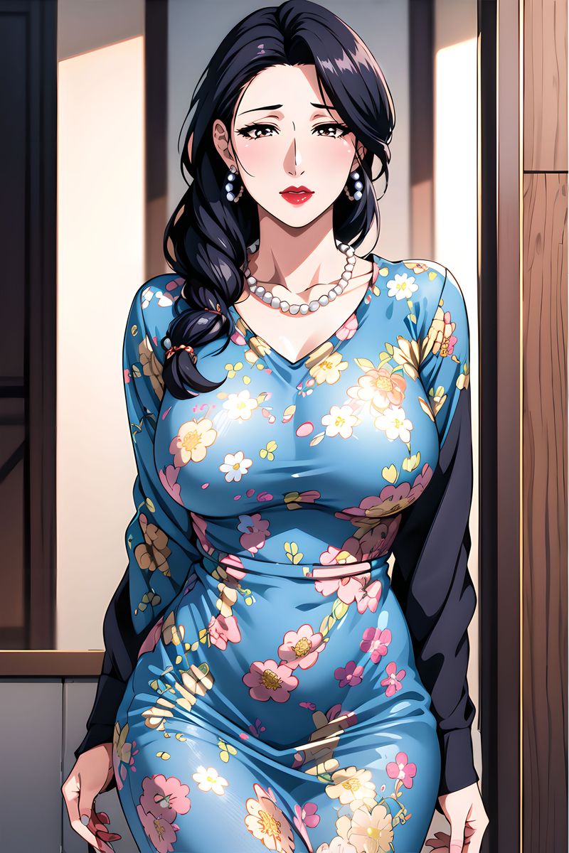 [AI绘画]美人母亲整合肉嫁高柳傢第03話