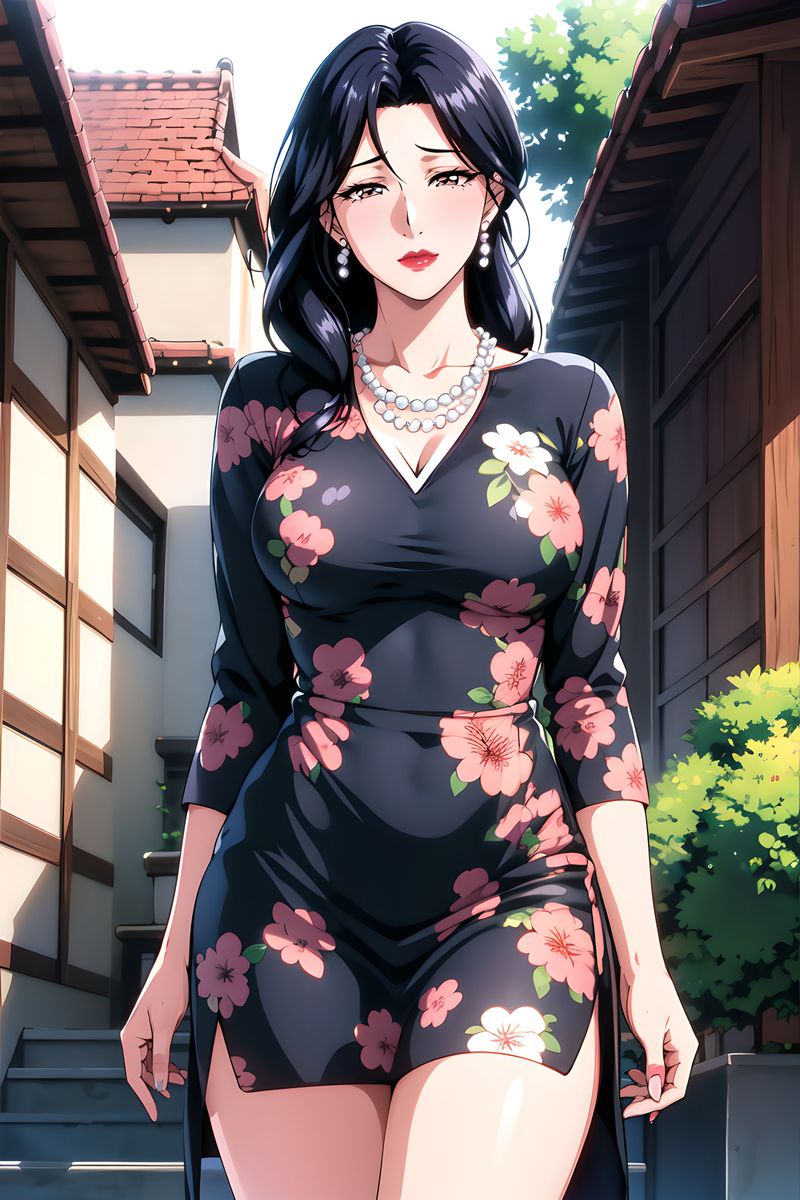 [AI绘画]美人母亲整合肉嫁高柳傢第03话