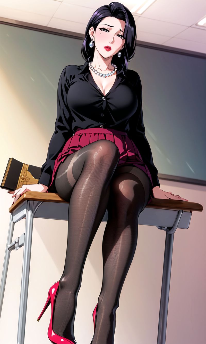 [AI绘画]美人母亲整合肉嫁高柳傢第04话