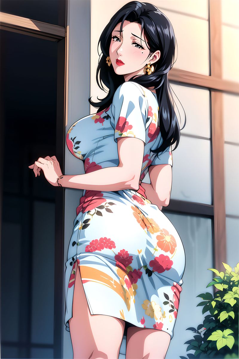 [AI绘画]美人母亲整合肉嫁高柳傢第04话