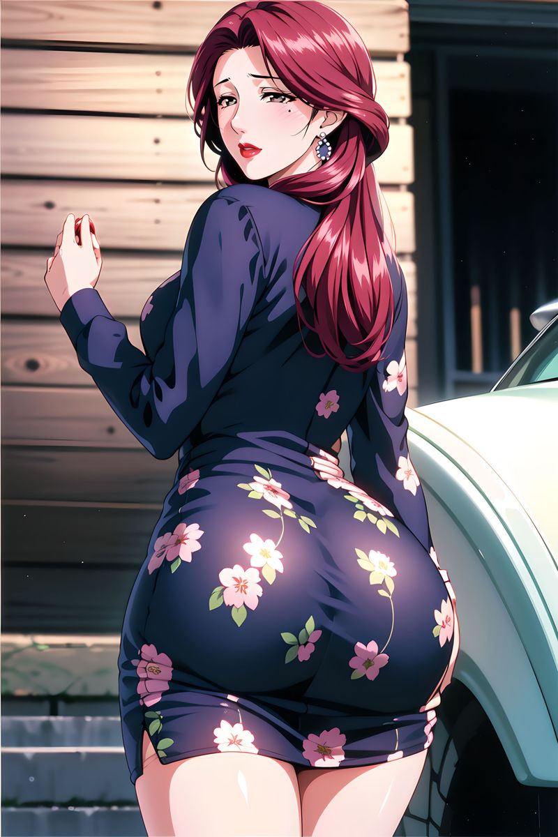 [AI绘画]美人母亲整合肉嫁高柳傢第04話