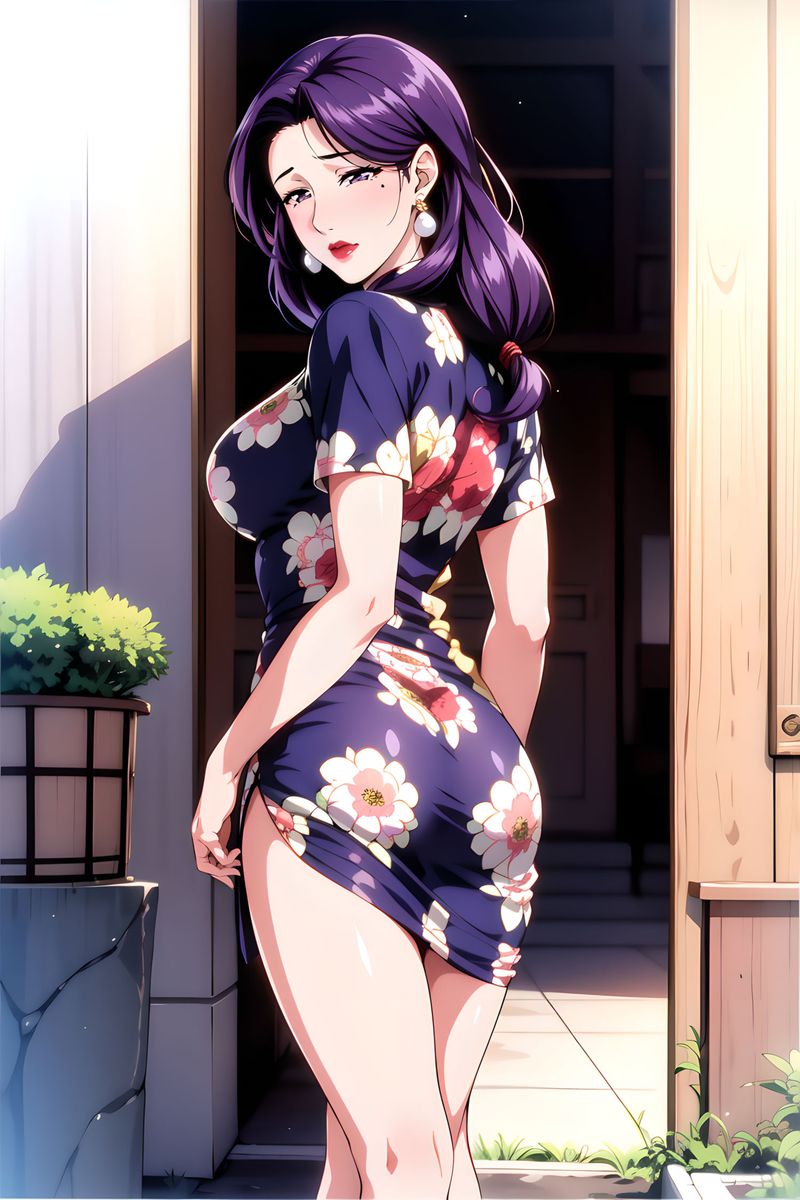 [AI绘画]美人母亲整合肉嫁高柳傢第04话