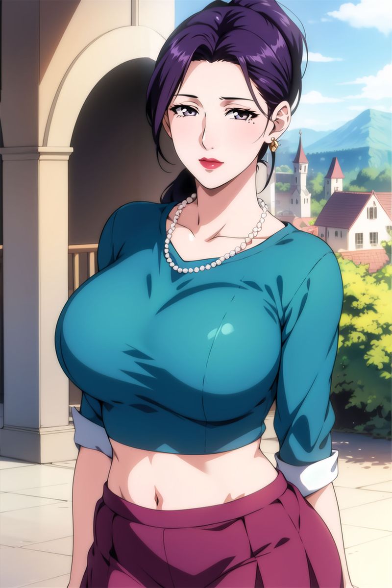 [AI绘画]美人母亲整合肉嫁高柳傢第05话