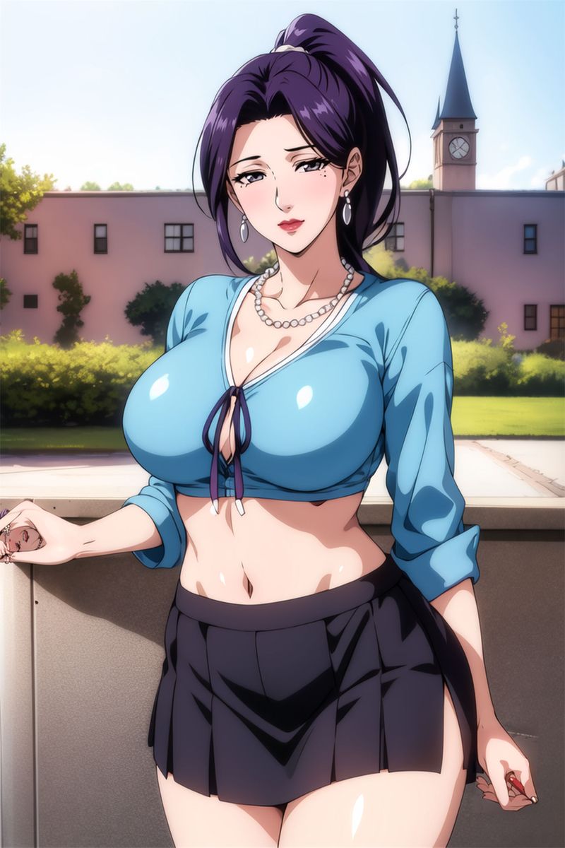 [AI绘画]美人母亲整合肉嫁高柳傢第05话