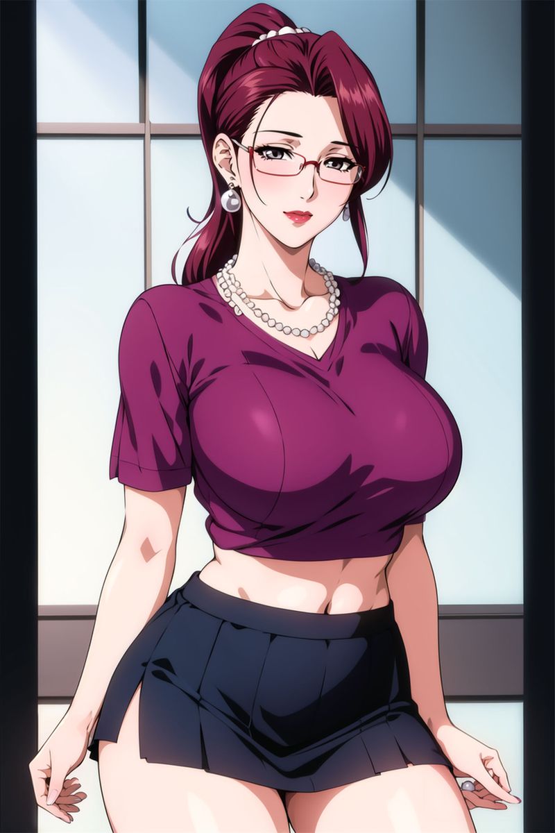 [AI绘画]美人母亲整合肉嫁高柳傢第05话