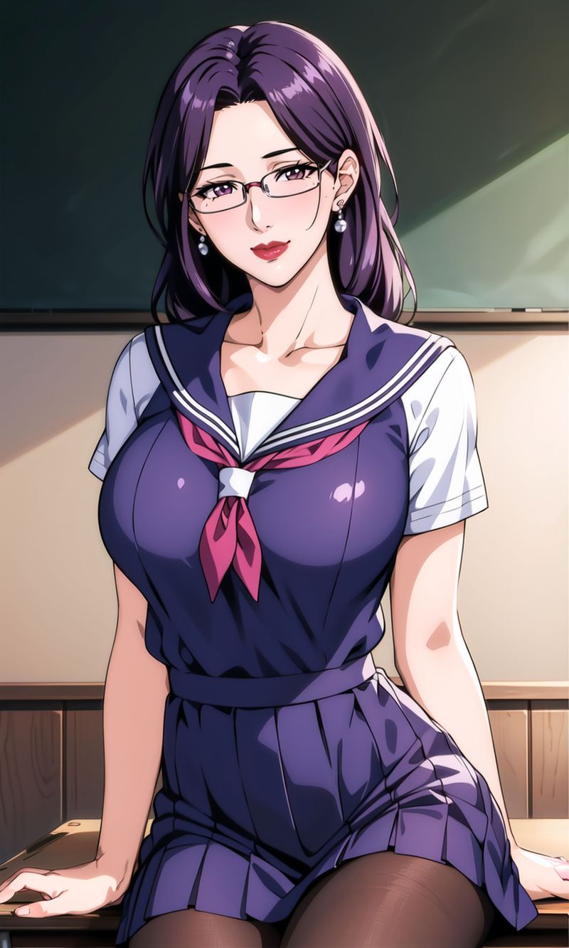 [AI绘画]美人母亲整合肉嫁高柳傢第05话