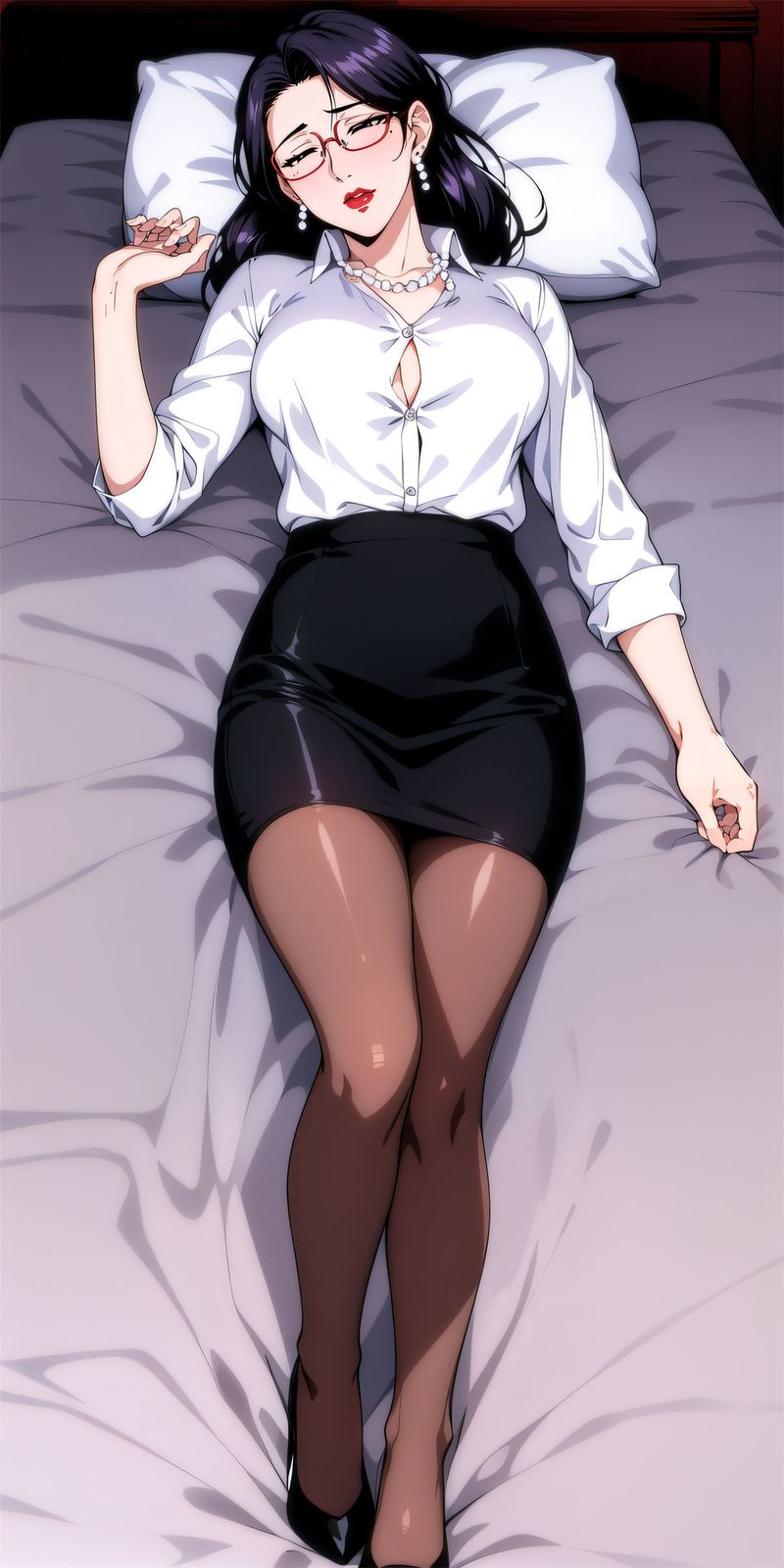 [AI绘画]美人母亲整合肉嫁高柳傢第06话