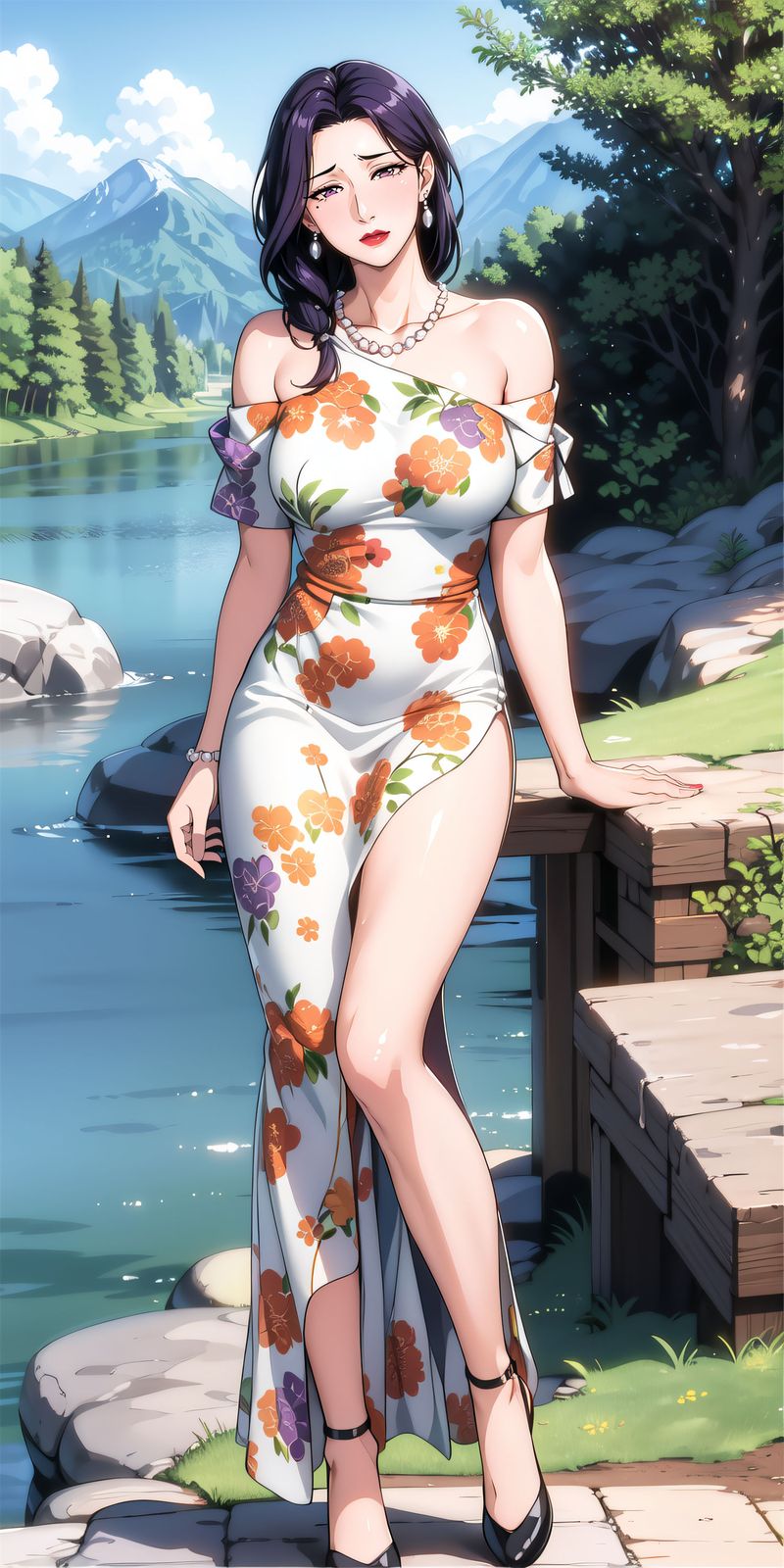 [AI绘画]美人母亲整合肉嫁高柳傢第06话