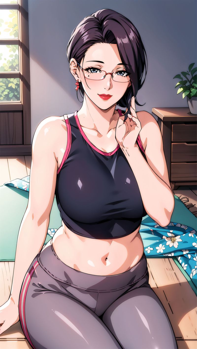 [AI绘画]美人母亲整合肉嫁高柳傢第06话